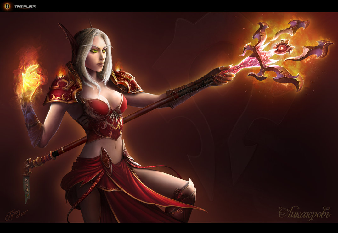 blood_elf___mage_by_tamplierpainter-d4c22rh