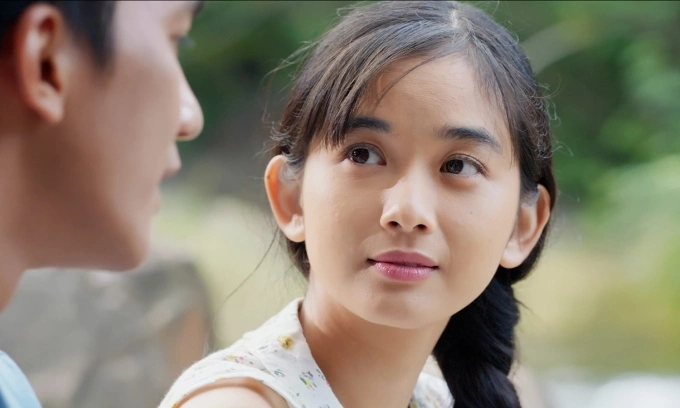 Ngọc Xuân - nhân vật Miền - lần đầu chạm ngõ điện ảnh với vai chính. Ảnh: Thanh Hạnh